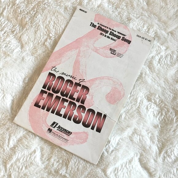 5/$25 'The Shoop Shoop Song' Pop Hit Vocal Arrangement Music Sheets - Picture 1 of 5